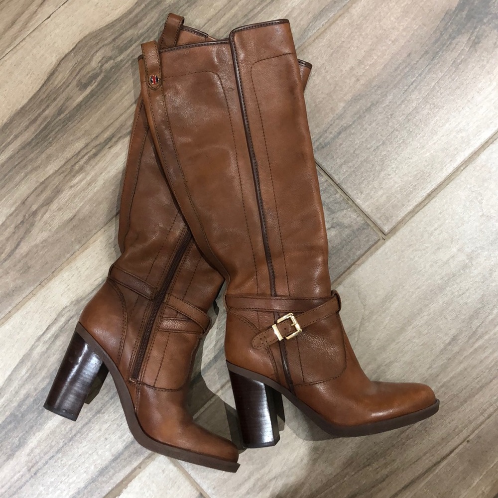 Tommy Hilfiger leather boots